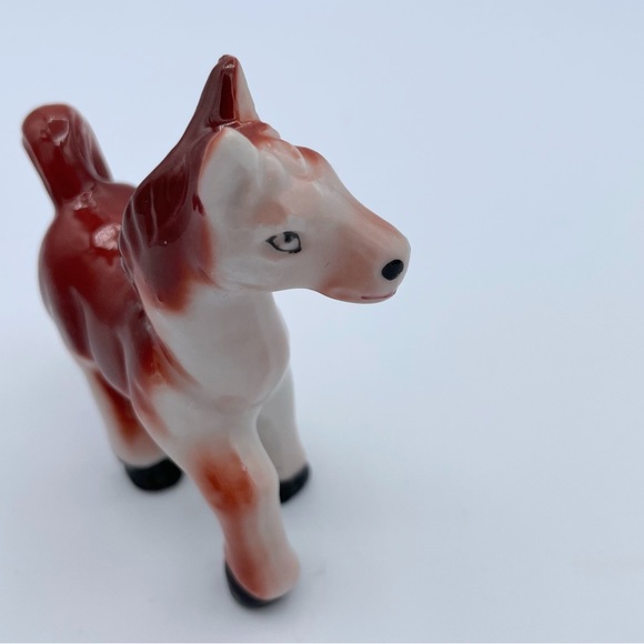 Sweet 🐴 Little Smiling Vintage Pony Horse Figurine Made in Japan Porcelain - Picture 5 of 16